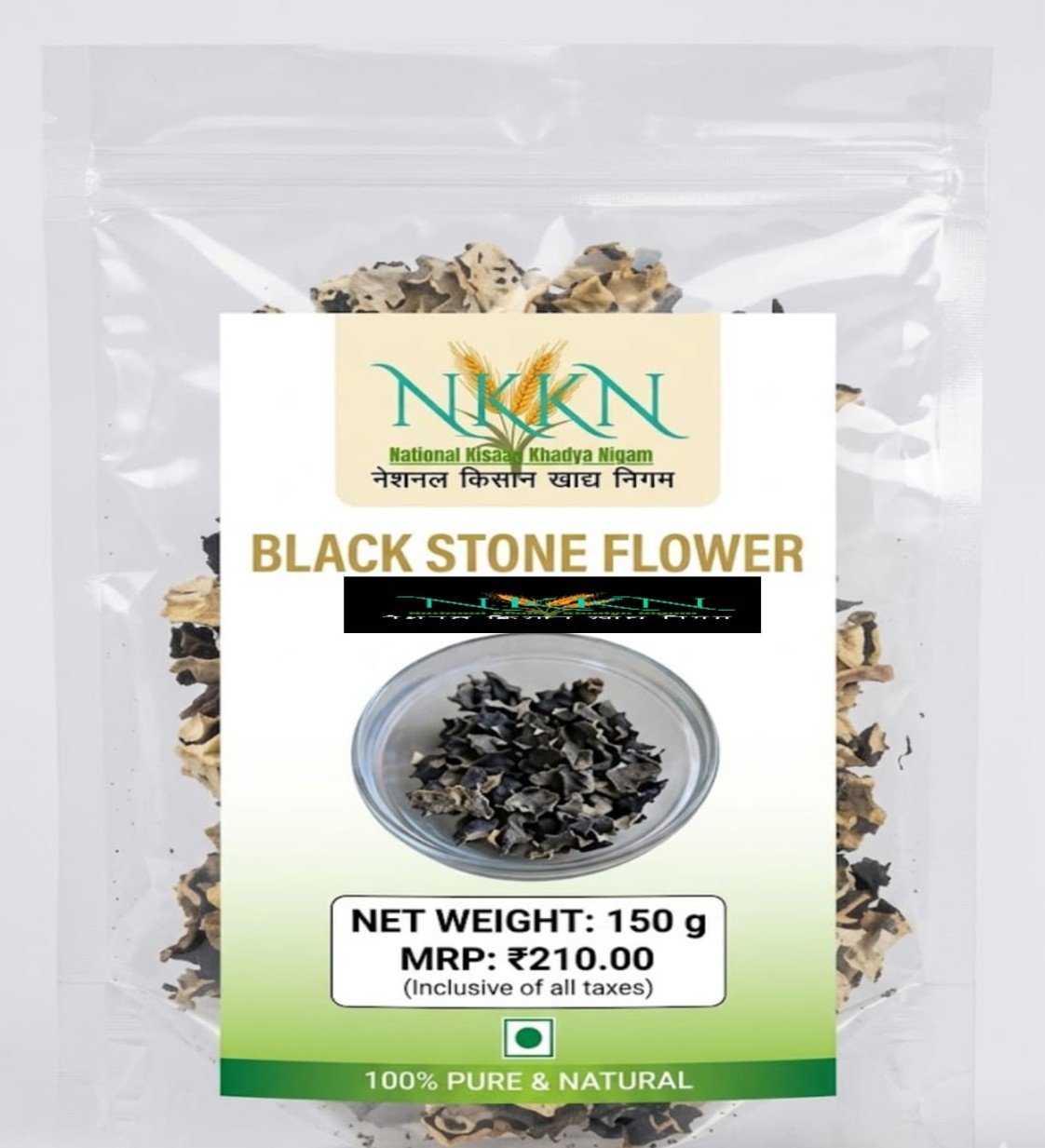 NKKN Brand Black Stone Flower